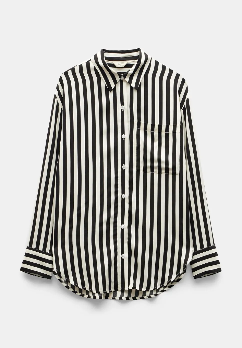 Emely Oversized Stripe Fluid Shirt