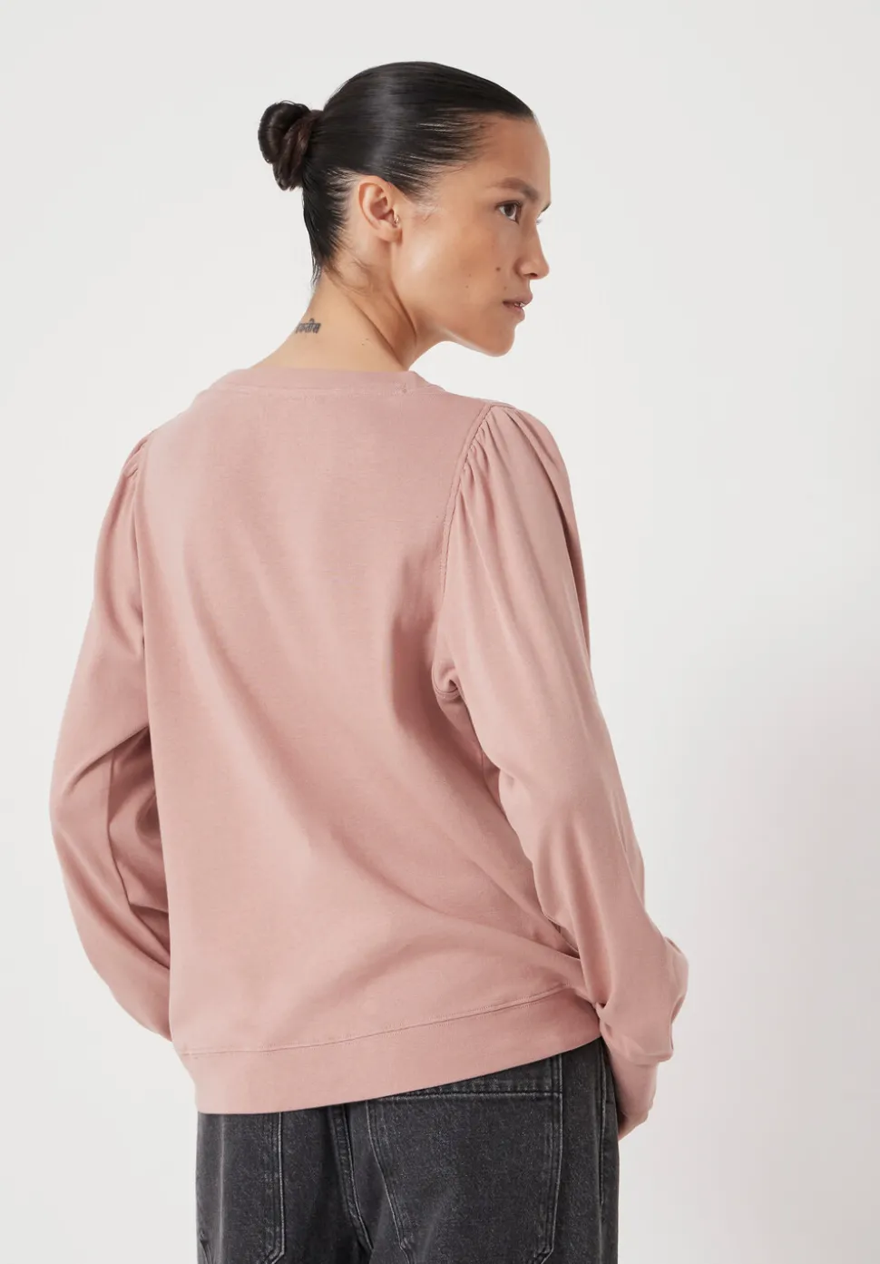 Emily Puff Sleeve Cotton Jersey Top