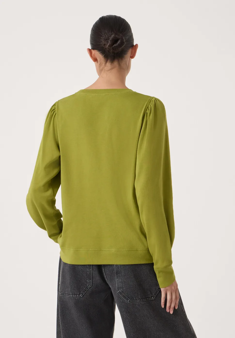Emily Puff Sleeve Cotton Jersey Top