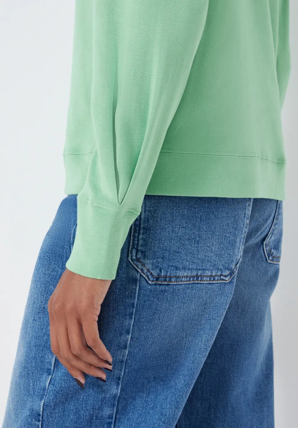 Emily Puff Sleeve Cotton Jersey Top