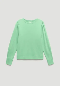 Emily Puff Sleeve Cotton Jersey Top