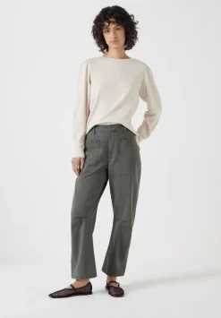 Emily Puff Sleeve Cotton Jersey Top