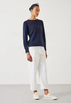 Emily Puff Sleeve Cotton Jersey Top