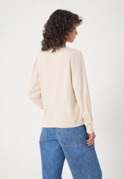 Emily V-Neck Puff Sleeve Top