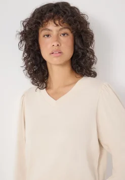 Emily V-Neck Puff Sleeve Top