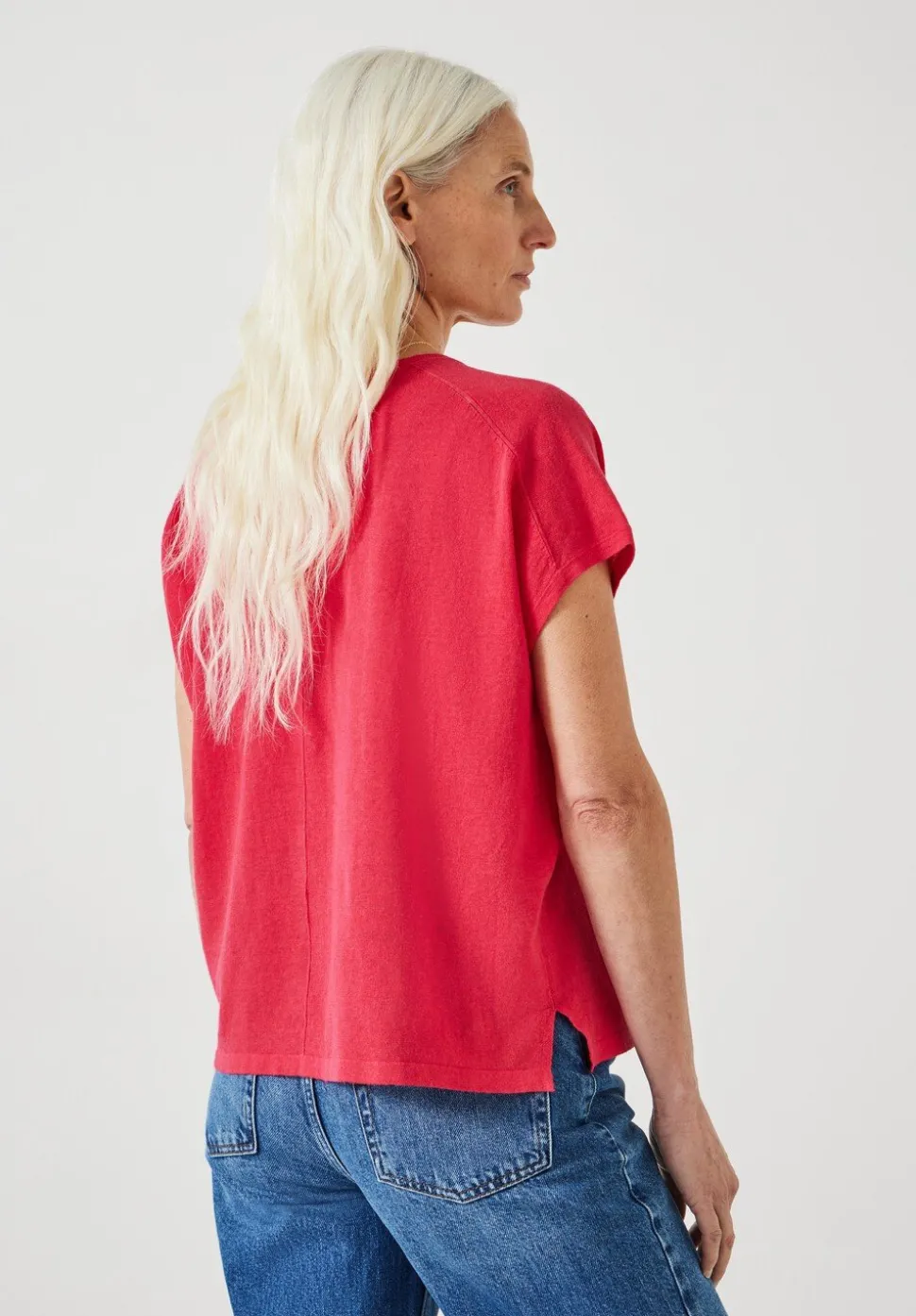 Emmerline Linen Blend Knitted Top