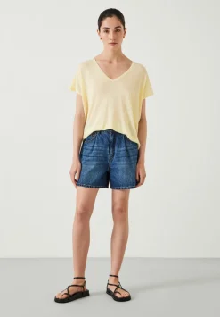 Emmerline Linen Blend Knitted Top