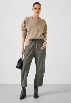 Erica Merino Wool V Neck Jumper