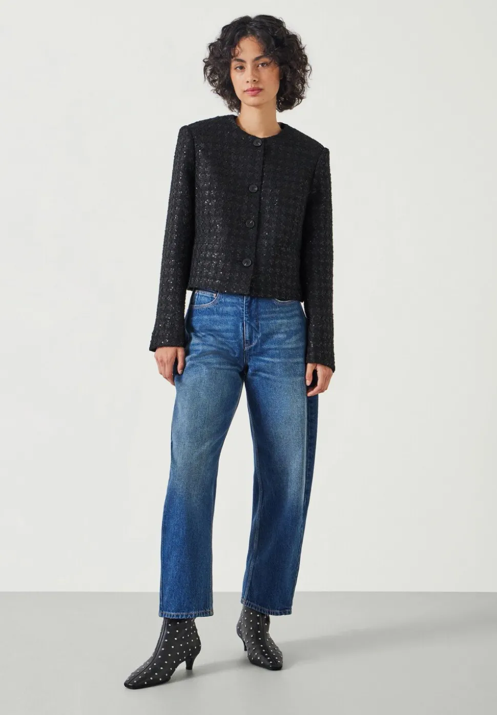 Ester Sequin Boucle Jacket