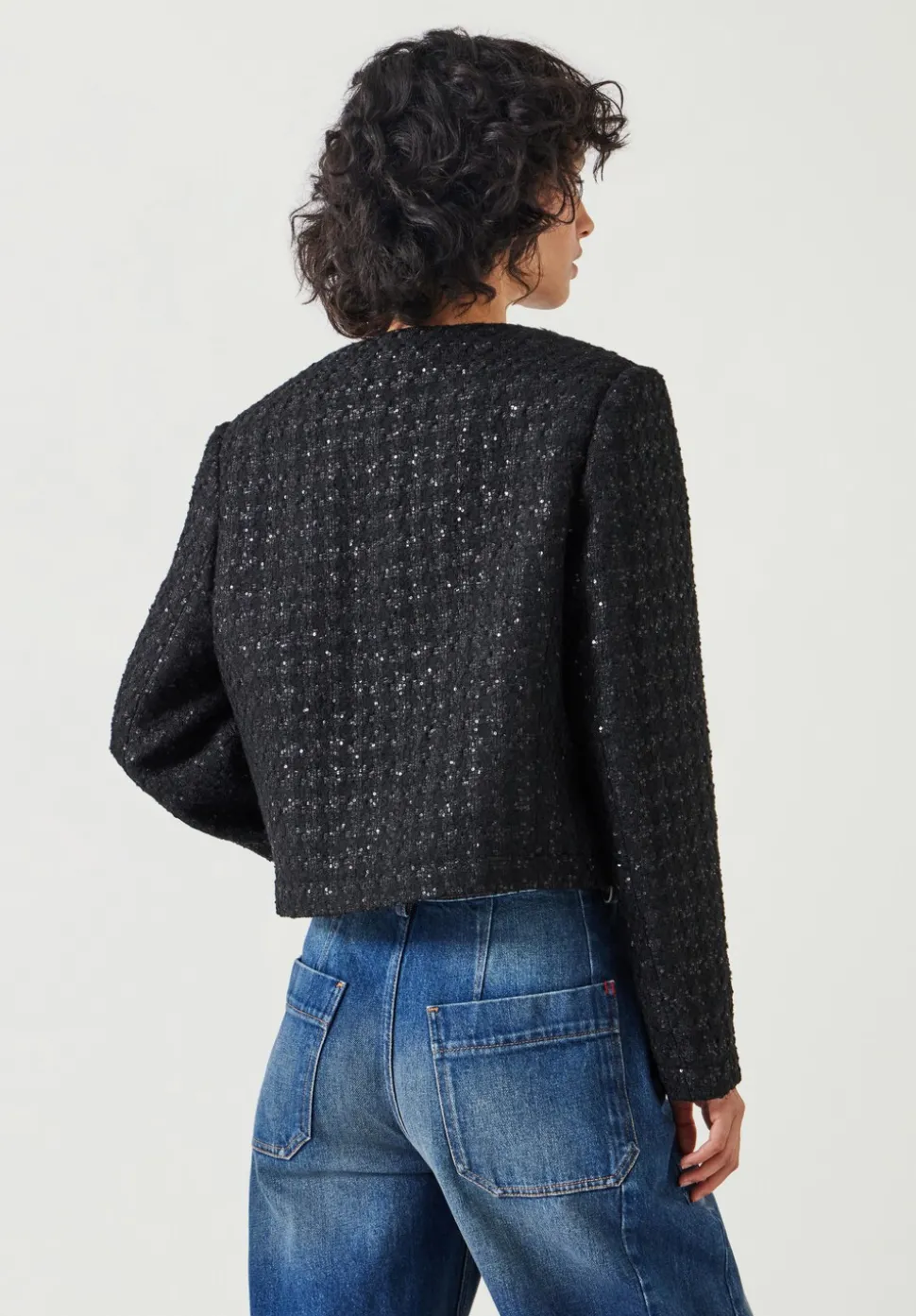 Ester Sequin Boucle Jacket