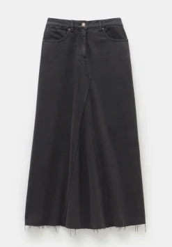Eva Denim Maxi Skirt