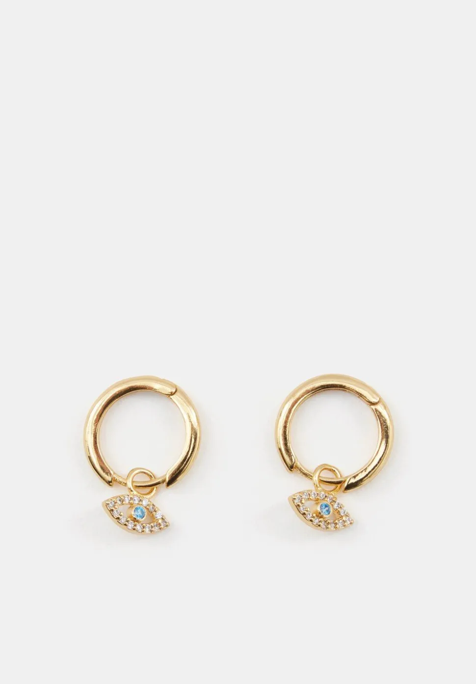 Evil Eye Hoop Earrings