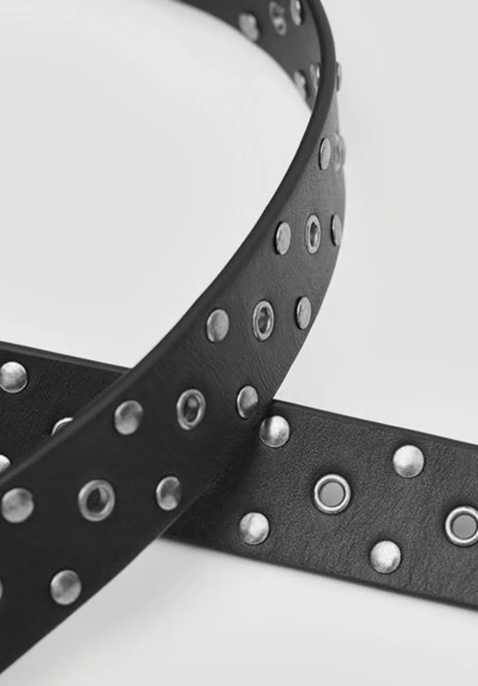 Eyelet Leather Belt