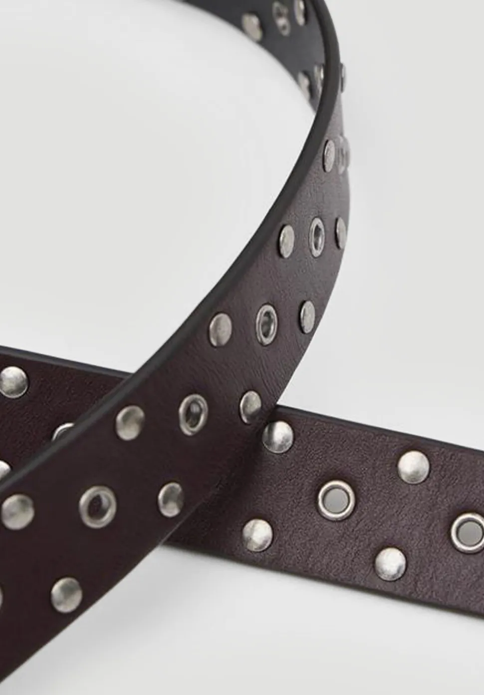 Eyelet Leather Belt
