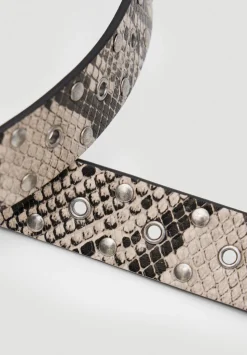 Eyelet Leather Belt