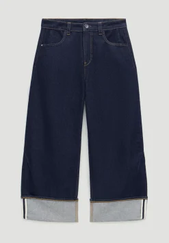 Faith Turn Up Barrel Leg Jeans