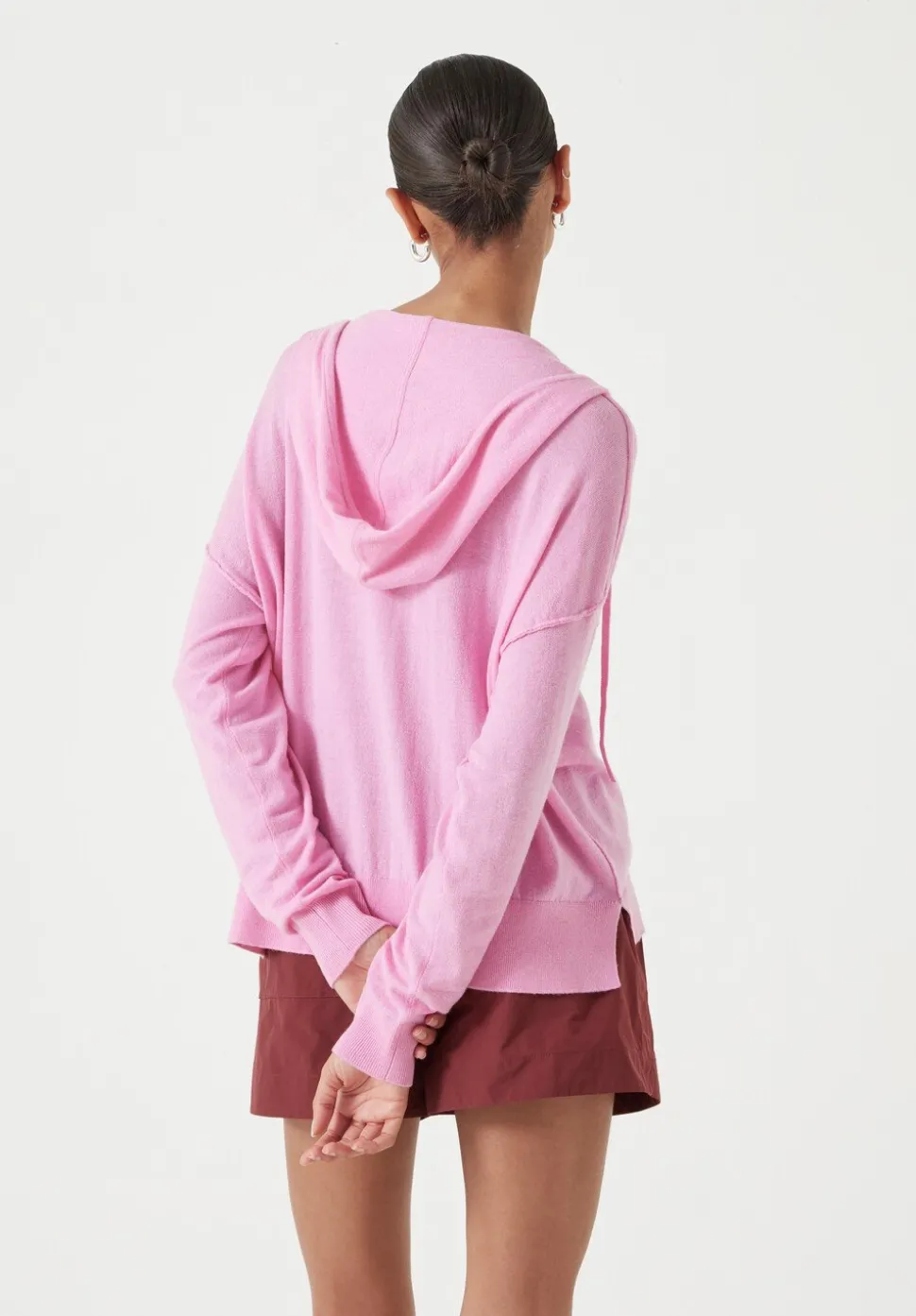 Fine Knit Hoodie