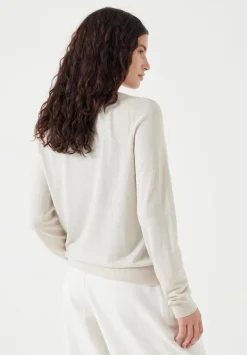 Fine Knit Wool Blend Jumper