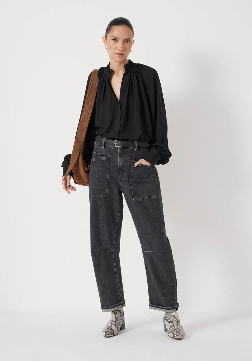Fleur Floaty Chiffon Blouse