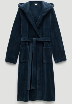 Fluffy Hooded Dressing Gown