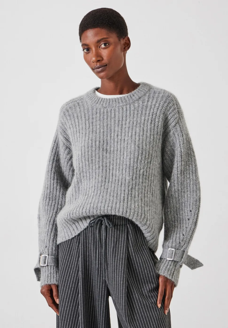 Francis Tie and Buckle Detail Jumper