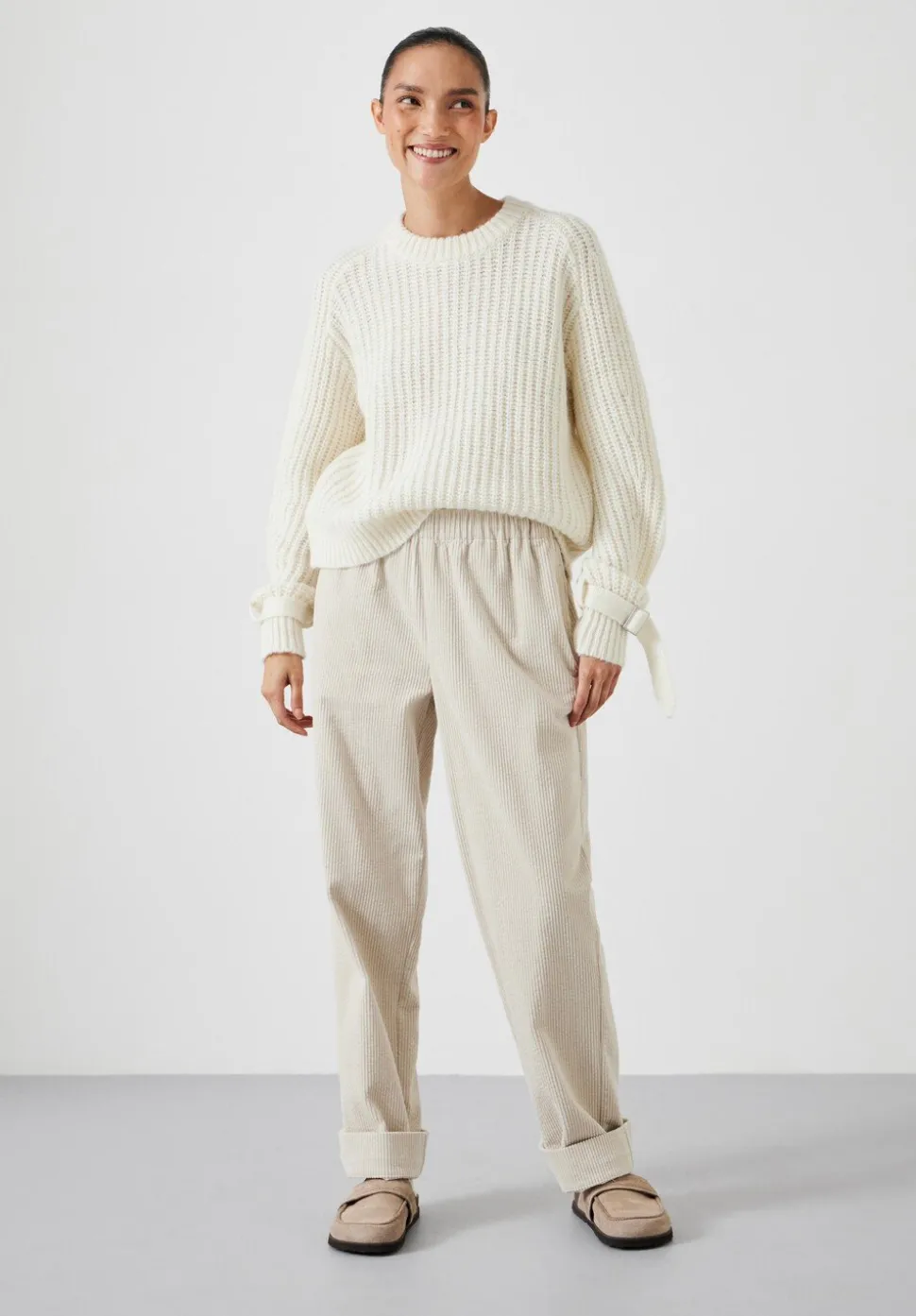 Francis Tie and Buckle Detail Jumper