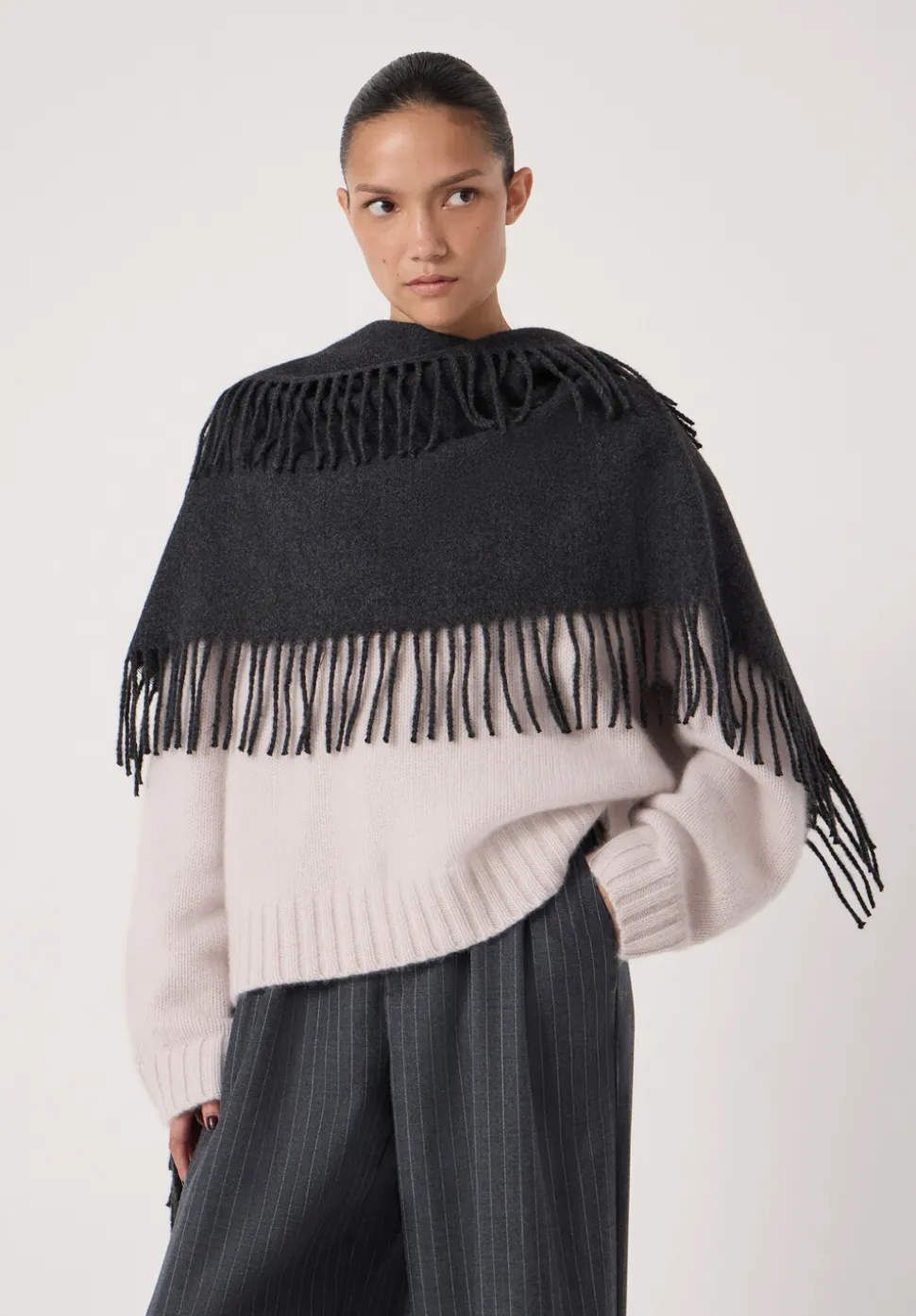 Fringe Detail Scarf