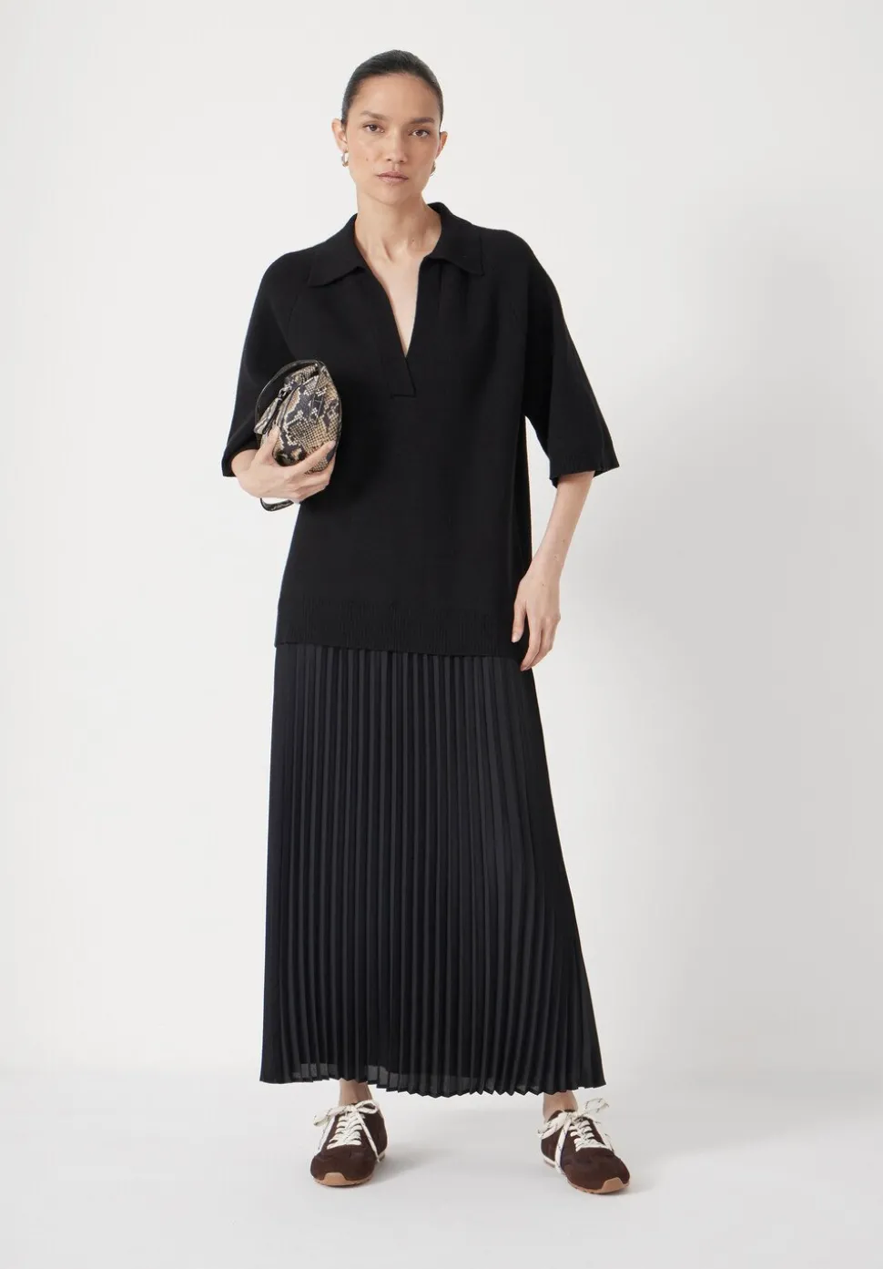 Gabriela Polo Knit Dress