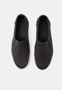 Gili Satin Slip On Trainers