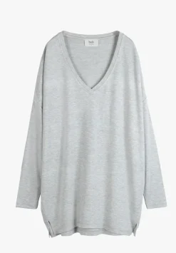 Gillian Wide Jersey V Neck Top