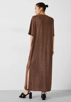 Glitter Maxi T-shirt Dress