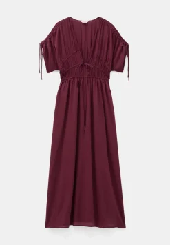 Grace Cotton Blend Midi Beach Dress