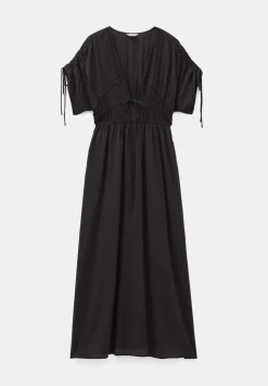 Grace Cotton Blend Midi Beach Dress