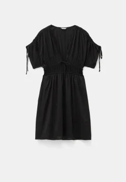 Grace Cotton Blend Mini Beach Dress