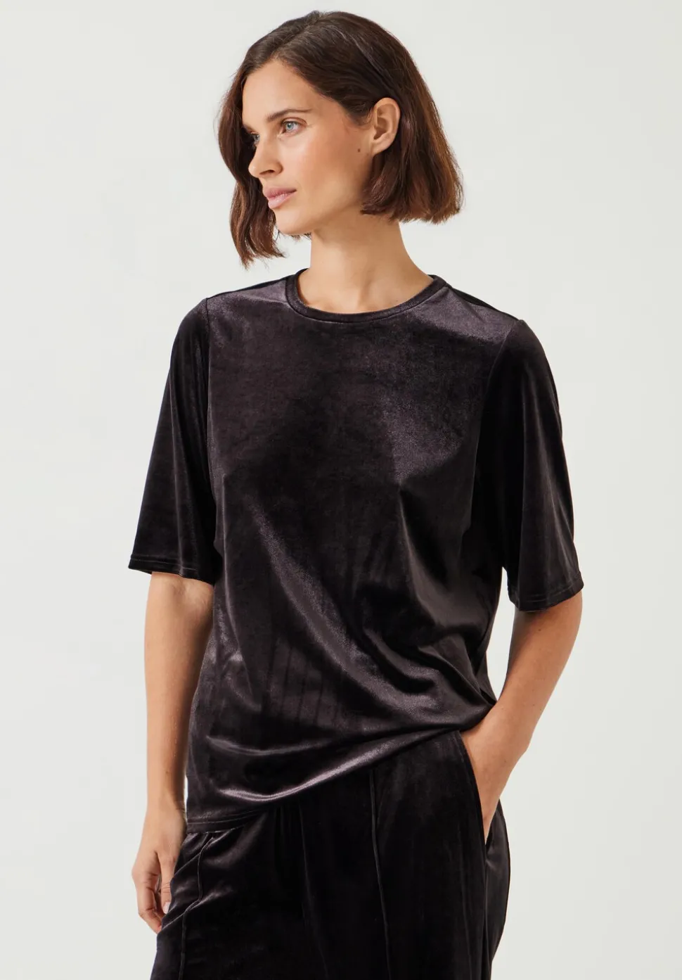 Hadley Velvet T-Shirt