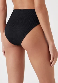 Harper High Waisted Crinkle Bikini Bottoms