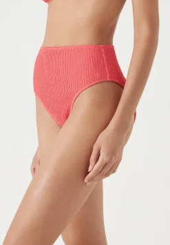 Harper High Waisted Crinkle Bikini Bottoms