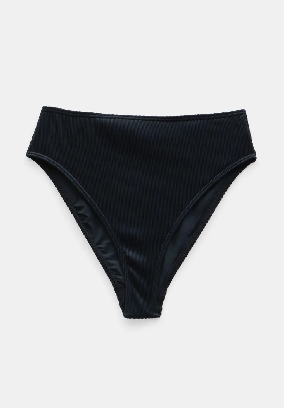 Harper High Waisted Rib Bikini Bottoms