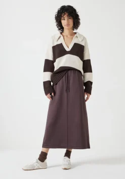 Harrison Pintuck Jersey Skirt