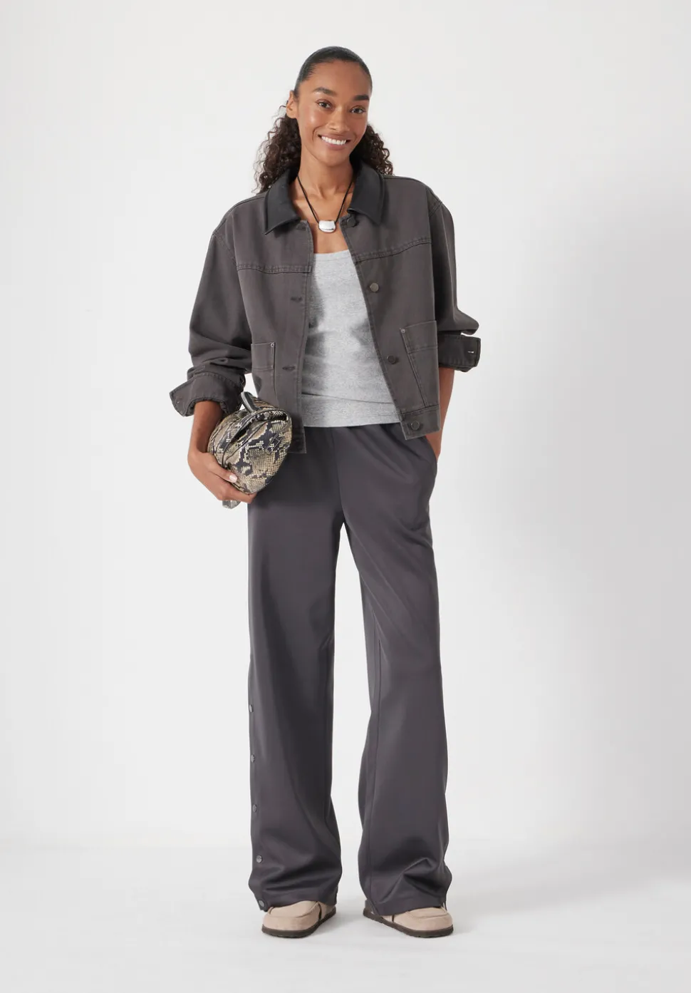 Harrison Popper Straight Leg Trouser