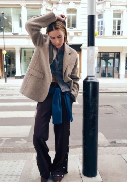 Harrison Popper Straight Leg Trouser