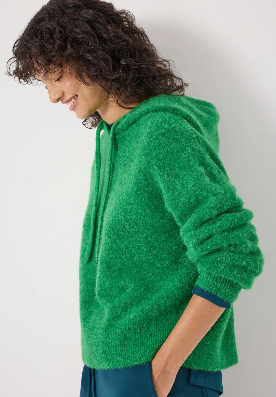 Hazel Alpaca Wool Hoodie