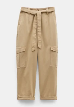 High Waist Belted Trousers