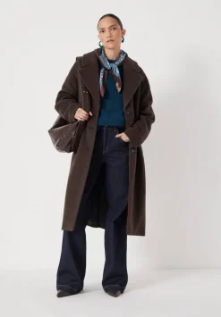 Italian Wool Cocoon Coat