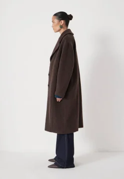 Italian Wool Cocoon Coat