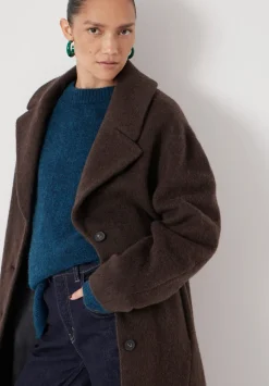 Italian Wool Cocoon Coat