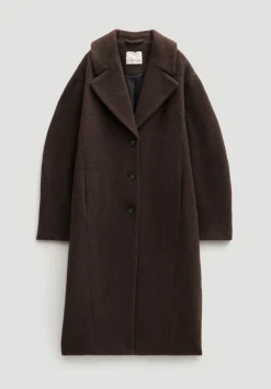 Italian Wool Cocoon Coat