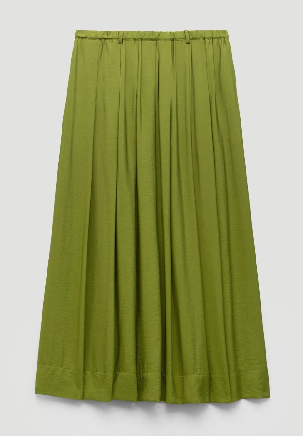 Ivy Pleated Air Flow Midi Skirt
