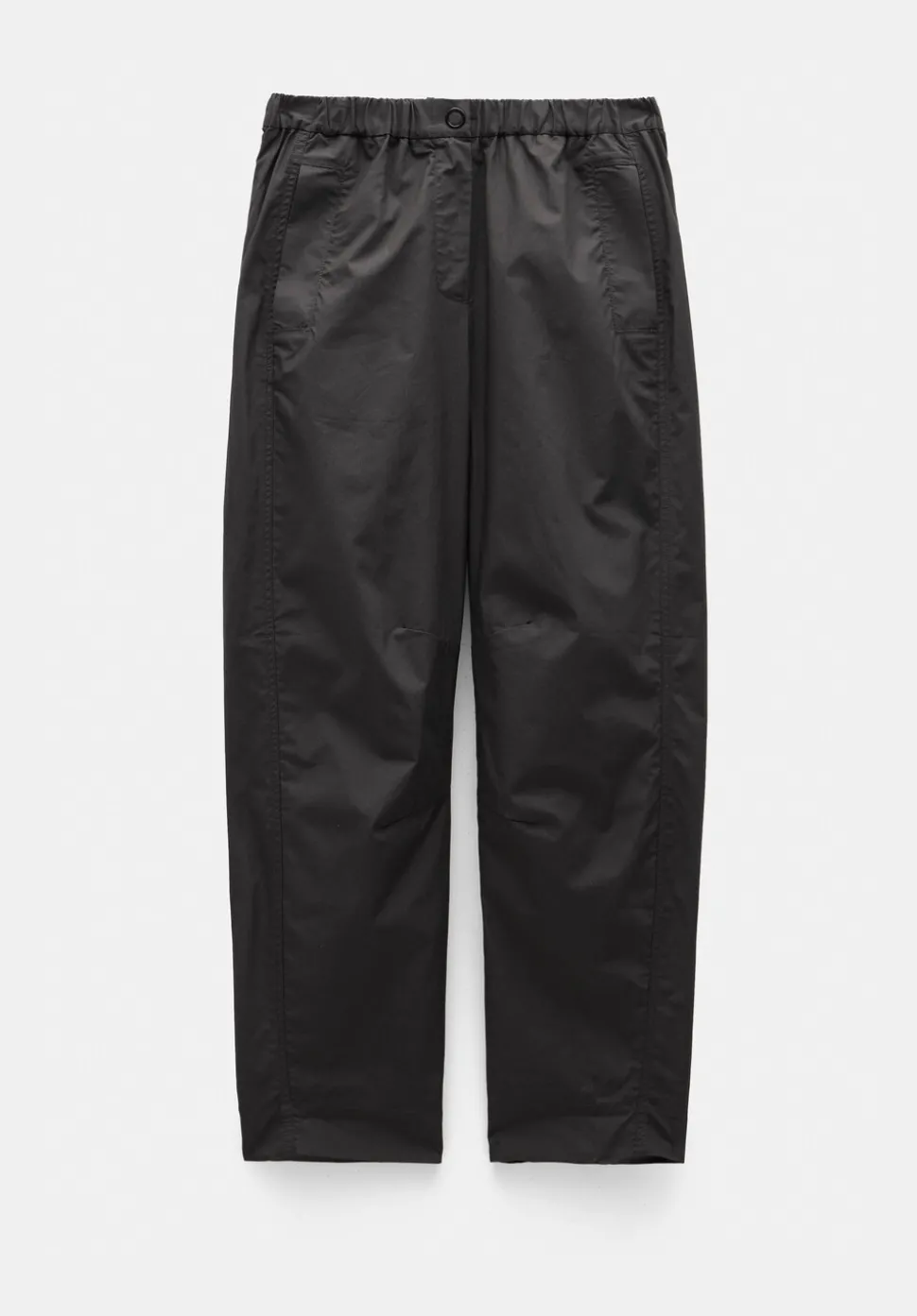 Jack Barrel Leg Pull On Lightweight Cotton Trousers