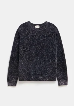 Jaime Metallic Tinsel Crew Neck Jumper